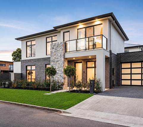 New build exterior, Fulham Gardens