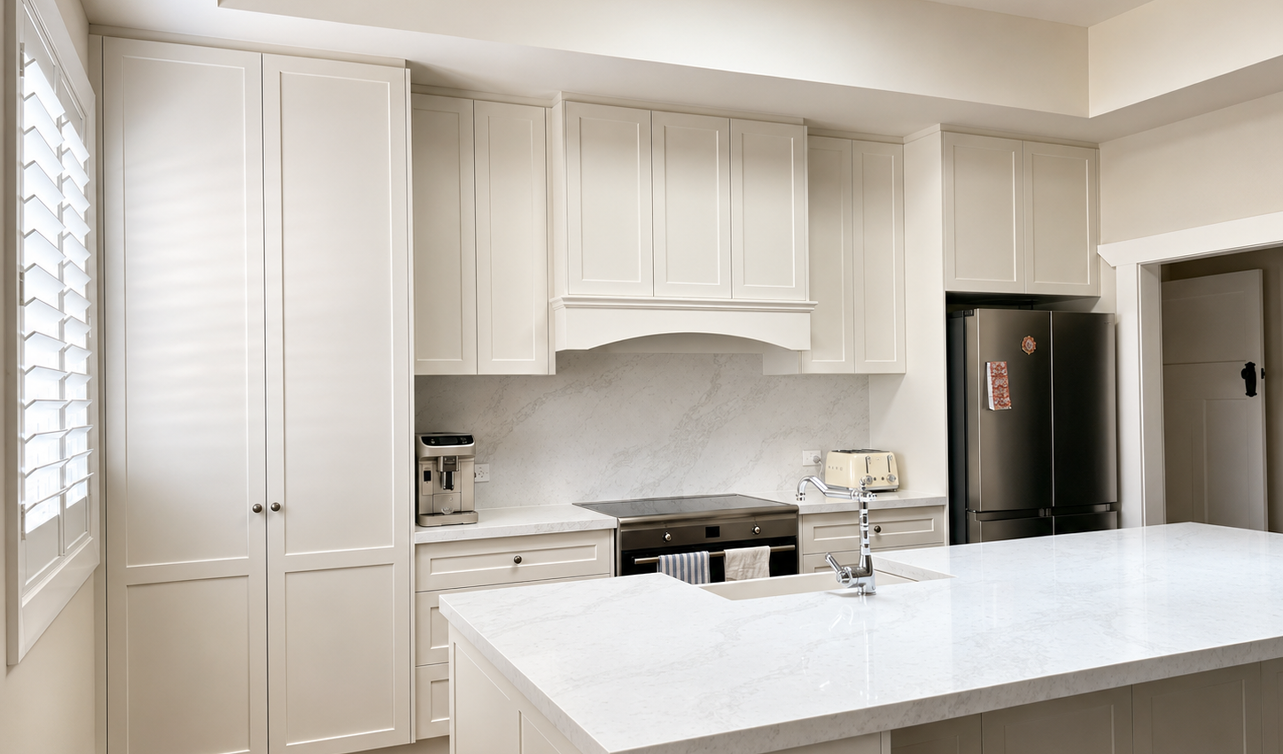 Custom kitchen joinery by Lotti Homes